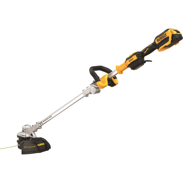 DeWalt 20v Max Lithium Ion Brushless Cordless String Trimmer with (1) 5.0Ah Battery & Charger Included (DCST922P1)